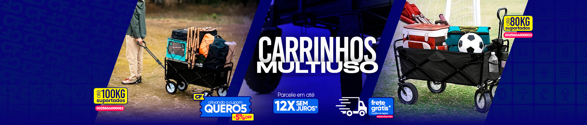 Banner carrinho destaque